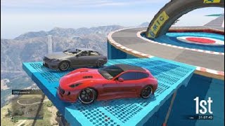 Benefactor Schafter V12 VS Grotti Bestia GTS [upl. by Bocoj574]