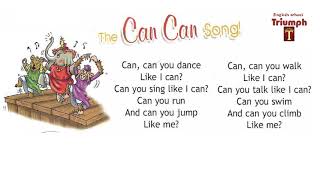 The Can Can Song 🎶Can can you dance like I Can Spotlight 3 p80 Module 5 С переводом [upl. by Nedry]