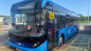 Thrash First Basildon ADL Enviro 200 MMC 67194 SN66WKR on service X10 [upl. by Dougherty]