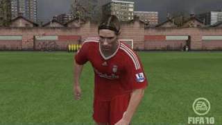 FIFA 10  Fernando Torres  Liverpool  Arena  Game Face [upl. by Parcel5]