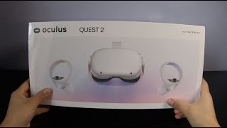 Meta Quest VR 2 2022 Unboxing Settings and Gameplay [upl. by Ahtinak]