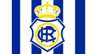 Bandera y Escudo del Real Club Recreativo de Huelva  Huelva Capital Huelva [upl. by Ninos103]