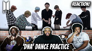 Reacting to BTS 방탄소년단 DNA Dance Practice [upl. by Nageam965]