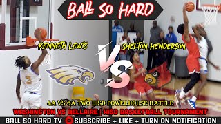 Booker T Washington vs Bellaire  HISDTourney [upl. by Vivl]