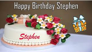 Happy Birthday Stephen Image Wishes✔ [upl. by Whitebook]