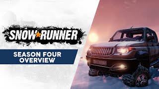 SnowRunner  Season Four Overview Trailer [upl. by Min]