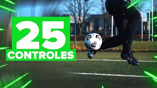 25 façons de CONTRÔLER le BALLON dans les airs  TUTO FOOT [upl. by Annair770]