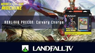 Cavalry Charge precon deck  Análisis y mejoras  March of the Machines  Magic The Gathering [upl. by Sgninnej]