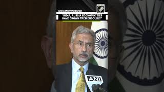 India Russia economic ties have grown tremendously EAM Jaishankar [upl. by Backler]