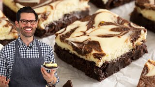 AMAZING Cheesecake Brownies Recipe [upl. by Eenafets]