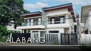 House Tour 435 • Majestic 6Bedroom House and Lot in Nueva Village Alabang Muntinlupa  Presello [upl. by Oniotna]