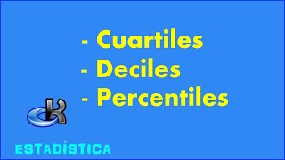 Cuartiles Deciles y Percentiles [upl. by Enar175]