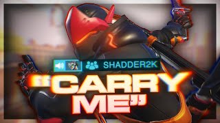 Shadder2k asked me to carry himso I did  GAMEPLAY [upl. by Melak]