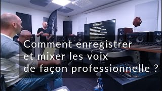 Comment enregistrer et mixer les voix de façon professionnelle  Masterclass by Soonvibescom [upl. by Rannug]