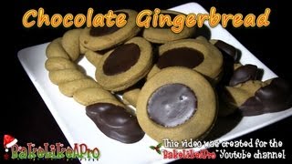 CHOCOLATE Gingerbread Cookies Recipe [upl. by Burchett125]