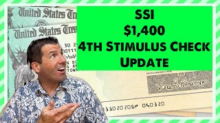 SSI 1400 4th Stimulus Check Update  Supplemental Security Income [upl. by Aerdnac]