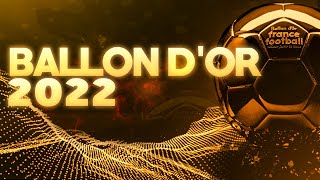 🔴 CEREMONIE BALLON DOR 2022 LIVE  🔥🇫🇷LE SACRE POUR BENZEMA MANE LEWANDOWSKI  BALLON DOR LIVE [upl. by Alyahc]