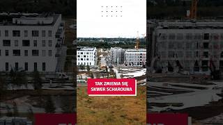 Tak zmienia się Skwer Scharouna na Nowych Żernikach wroclaw inwestycje wbo [upl. by Oiraved942]