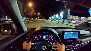 2021 Kia Telluride SX AWD Nightfall Edition POV Night Drive 3D AudioASMR [upl. by Gromme]