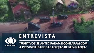 Fugitivos de Mossoró se aproveitaram da previsibilidade das forças de segurança diz especialista [upl. by Peria]