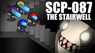 SCP087 SCP  Containment Breach 2 EP2  Among Us Animation [upl. by Alliuqaj282]