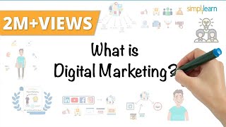 Digital Marketing In 5 Minutes  What Is Digital Marketing  Learn Digital Marketing  Simplilearn [upl. by Ytirahc]