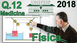 12 UNIFESP 2018 FÍSICA MEDICINA [upl. by Ottilie]