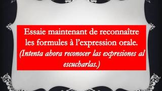 Les formules de politesse Expresiones de cortesía [upl. by Odlabso]