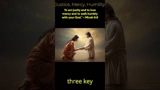 To act justly and to love mercy and to walk humbly with your Godquot Micah 68JesusFaithBibleTrust [upl. by Kameko862]