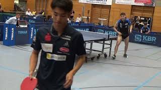 Perez Spain 4 nicht Pereira vs Schmid Swiss Seemiller Grip 20240825 Hilpoltstein vs Passau DTTB Poka [upl. by Humble566]