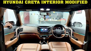 Creta Modified ✅ Old creta Converted to new creta ✅ hyundai creta interior modified [upl. by Aneer]