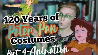 Part 4 120 Years of Peter Pan Costumes Animation [upl. by Aerdnahs712]