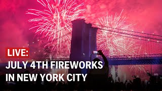 July 4th fireworks 2024 Watch live as Macys holds 4th of July fireworks show in New York [upl. by Roxane]