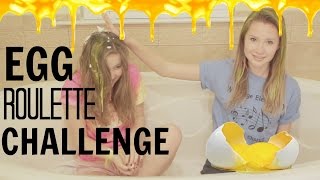 EGG ROULETTE CHALLANGE  SydneyJean [upl. by Ociram]