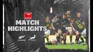 HIGHLIGHTS  All Blacks v South Africa 2023 Twickenham [upl. by Novat841]