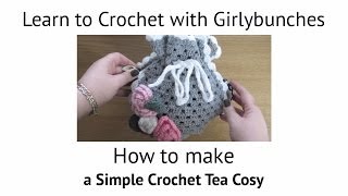 Crochet Tea Cosy Tutorial  Girlybunches [upl. by Andrea35]