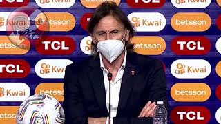 CONFERENCIA DE PRENSA RICARDO GARECA POST PARTIDO  PERÚ 34  33 PARAGUAY  COPA AMÉRICA 2021 [upl. by Alvan]