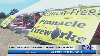 Mississippians encouraged to practice firework safety during July 4th holiday [upl. by Uyekawa]