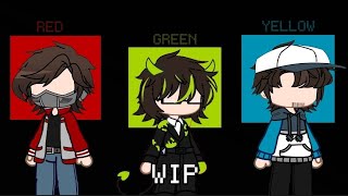 Red Green Yellow  WIP  Genaration Loss  Gacha Club  ft Ranboo Slimecicle amp Sneeg [upl. by Alial]