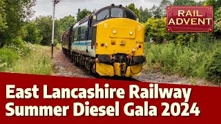 East Lancashire Railway  Summer Diesel Gala 2024 4K [upl. by Leikeze562]