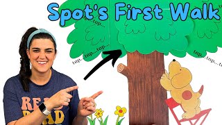 Kids Books Read Aloud  Spots First Walk 🐶 The adventures of spot  Flapbook [upl. by Ainelec107]