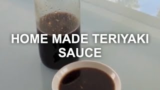 Home Made Teriyaki Sauce Recipe cheekyricho [upl. by Canter]