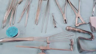 Instrument set for Decortication and Thoracotomy। Instrument set for lung surgery [upl. by Haze]