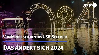 Hintergrund Das ändert sich 2024  AFP [upl. by Bradlee]