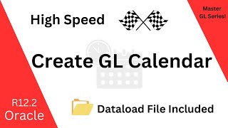 Oracle R122 GL Calendar Configuration  StepbyStep Guide [upl. by Esiralc]