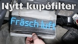 Byter kupéfilter Projekt Volvo S80  Del 21 [upl. by Kara-Lynn123]