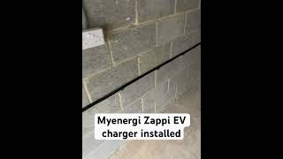 Myenergi Zappi EV charger installed evcharger evchargers [upl. by Suryt982]