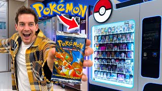 POKEMON VENDING MACHINE MYSTERY PACKS [upl. by Okajima]