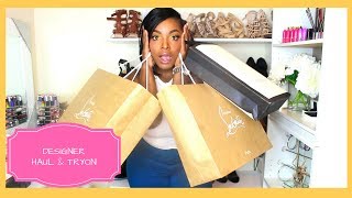 Luxury Shopping Haul Porchia Nicole [upl. by Asihtal]