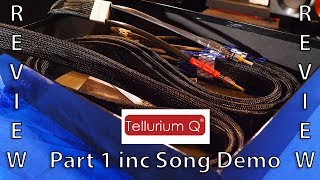 Tellurium Q Black Diamond Speaker Cable Review  Part One Scale and Clarity [upl. by Brom]